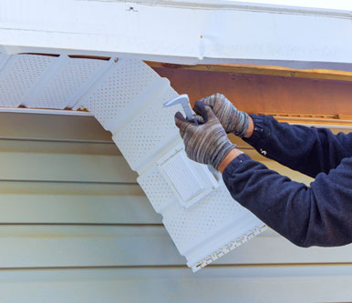 Siding services by city construction.